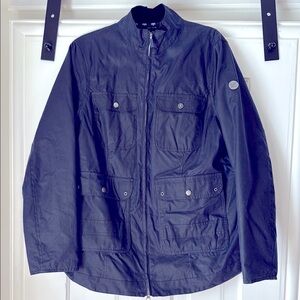 Barbour Navy Blue Lightweight Field Jacket